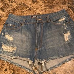 Womens Jean Shorts